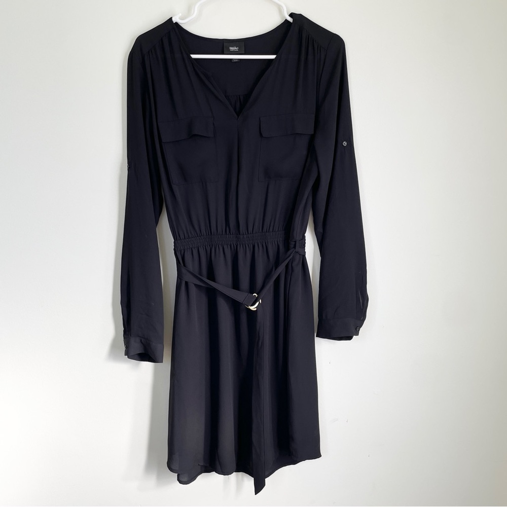 Mossimo Supply Co. Black Long Sleeve Dress